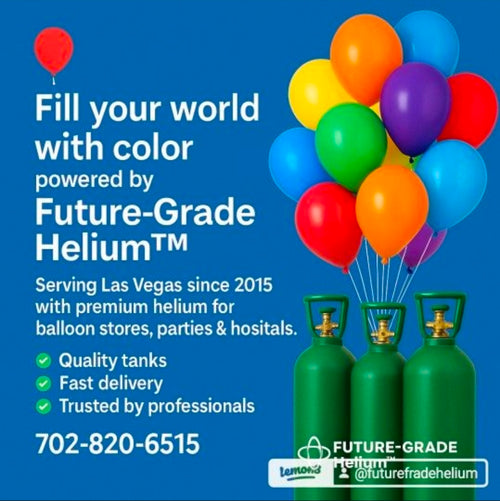 Helium Cylinder 300 CF — Grade 4.5 Certified (99.995%) | Las Vegas Same-Day Pickup